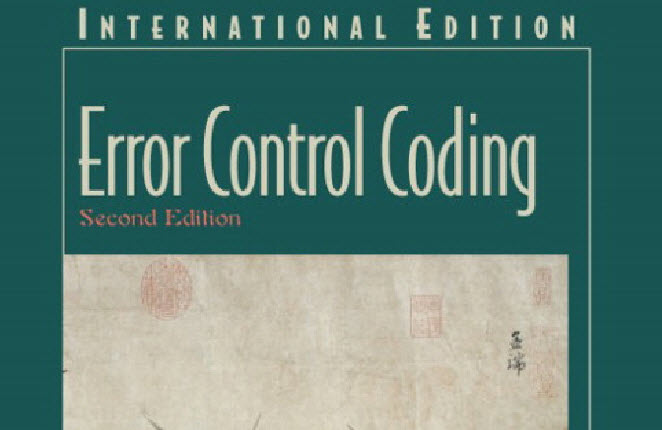 کتاب جامع کدینگ کنترلی خطا Error Control Coding به همراه حل